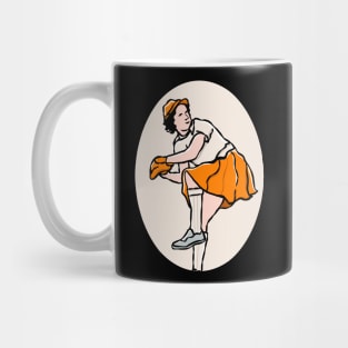 Baseball girl Mug